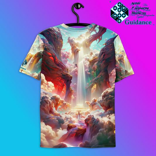 Angelic Clouds T-shirt - Celestial Apparel - XGuidance